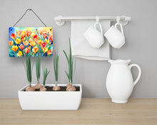Load image into Gallery viewer, Freesias in Watercolor Wall or Door Hanging Prints