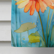Load image into Gallery viewer, Gerbera Daisies in Watercolor House Flag