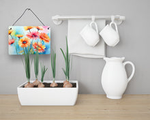 Load image into Gallery viewer, Gerbera Daisies in Watercolor Wall or Door Hanging Prints
