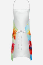 Load image into Gallery viewer, Gerbera Daisies in Watercolor Apron – Artist-Designed Kitchen, BBQ &amp; Craft Apron