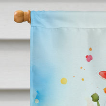 Load image into Gallery viewer, Gerbera Daisies in Watercolor House Flag