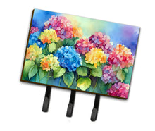 Load image into Gallery viewer, Hydrangeas in Watercolor Leash or Key Holder