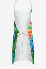 Load image into Gallery viewer, Hydrangeas in Watercolor Apron – Artist-Designed Kitchen, BBQ &amp; Craft Apron