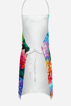 Load image into Gallery viewer, Hydrangeas in Watercolor Apron – Artist-Designed Kitchen, BBQ &amp; Craft Apron