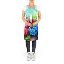 Load image into Gallery viewer, Hydrangeas in Watercolor Apron – Artist-Designed Kitchen, BBQ &amp; Craft Apron