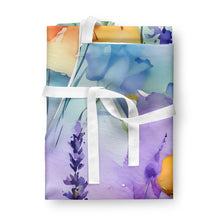 Load image into Gallery viewer, Lavender in Watercolor Apron – Artist-Designed Kitchen, BBQ &amp; Craft Apron