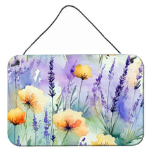 Load image into Gallery viewer, Lavender in Watercolor Wall or Door Hanging Prints