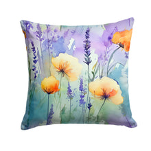 Load image into Gallery viewer, Lavender in Watercolor Throw Pillow