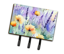 Load image into Gallery viewer, Lavender in Watercolor Leash or Key Holder