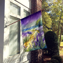 Load image into Gallery viewer, Lavender in Watercolor House Flag