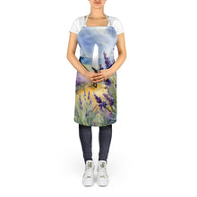 Load image into Gallery viewer, Lavender in Watercolor Apron – Artist-Designed Kitchen, BBQ &amp; Craft Apron