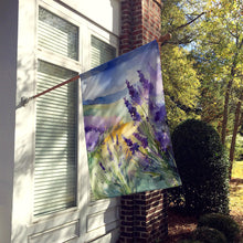 Load image into Gallery viewer, Lavender in Watercolor House Flag