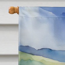 Load image into Gallery viewer, Lavender in Watercolor House Flag