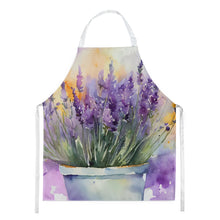 Load image into Gallery viewer, Lavender in Watercolor Apron – Artist-Designed Kitchen, BBQ &amp; Craft Apron