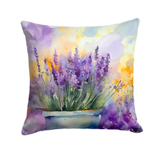 Load image into Gallery viewer, Lavender in Watercolor Throw Pillow