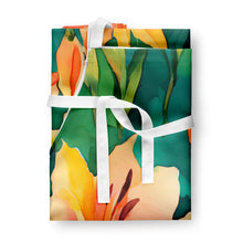 Load image into Gallery viewer, Lilies in Watercolor Apron – Artist-Designed Kitchen, BBQ &amp; Craft Apron