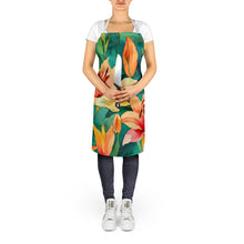 Load image into Gallery viewer, Lilies in Watercolor Apron – Artist-Designed Kitchen, BBQ &amp; Craft Apron