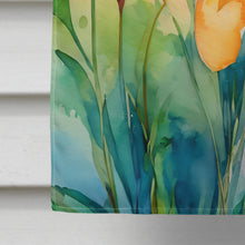 Load image into Gallery viewer, Lilies in Watercolor House Flag