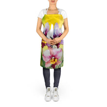 Load image into Gallery viewer, Orchids in Watercolor Apron – Artist-Designed Kitchen, BBQ &amp; Craft Apron