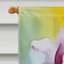 Load image into Gallery viewer, Orchids in Watercolor House Flag