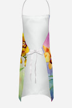 Load image into Gallery viewer, Orchids in Watercolor Apron – Artist-Designed Kitchen, BBQ &amp; Craft Apron
