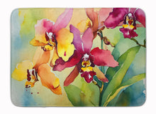 Load image into Gallery viewer, Orchids in Watercolor Memory Foam Kitchen Mat