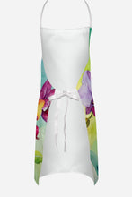 Load image into Gallery viewer, Orchids in Watercolor Apron – Artist-Designed Kitchen, BBQ &amp; Craft Apron