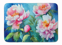 Load image into Gallery viewer, Peonies in Watercolor Memory Foam Kitchen Mat