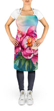 Load image into Gallery viewer, Peonies in Watercolor Apron – Artist-Designed Kitchen, BBQ &amp; Craft Apron