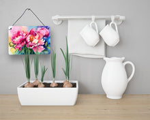 Load image into Gallery viewer, Peonies in Watercolor Wall or Door Hanging Prints