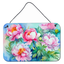 Load image into Gallery viewer, Peonies in Watercolor Wall or Door Hanging Prints