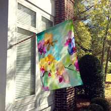 Load image into Gallery viewer, Orchids in Watercolor House Flag