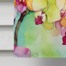 Load image into Gallery viewer, Orchids in Watercolor House Flag