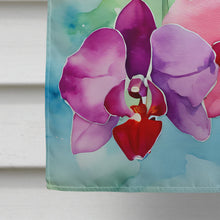 Load image into Gallery viewer, Orchids in Watercolor House Flag