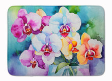 Load image into Gallery viewer, Orchids in Watercolor Memory Foam Kitchen Mat