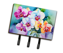 Load image into Gallery viewer, Orchids in Watercolor Leash or Key Holder