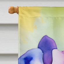 Load image into Gallery viewer, Orchids in Watercolor House Flag