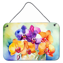 Load image into Gallery viewer, Orchids in Watercolor Wall or Door Hanging Prints