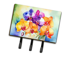 Load image into Gallery viewer, Orchids in Watercolor Leash or Key Holder