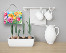 Load image into Gallery viewer, Ranunculus in Watercolor Wall or Door Hanging Prints