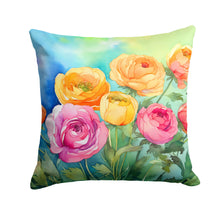 Load image into Gallery viewer, Ranunculus in Watercolor Throw Pillow