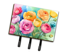 Load image into Gallery viewer, Ranunculus in Watercolor Leash or Key Holder