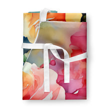 Load image into Gallery viewer, Roses in Watercolor Apron – Artist-Designed Kitchen, BBQ &amp; Craft Apron