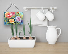 Load image into Gallery viewer, Roses in Watercolor Wall or Door Hanging Prints