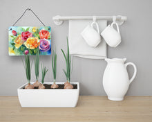 Load image into Gallery viewer, Roses in Watercolor Wall or Door Hanging Prints