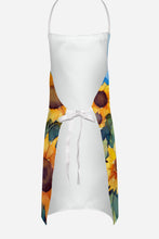 Load image into Gallery viewer, Sunflowers in Watercolor Apron – Artist-Designed Kitchen, BBQ &amp; Craft Apron