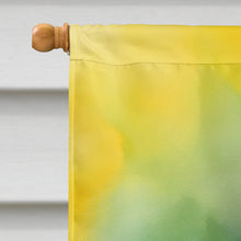 Load image into Gallery viewer, Sunflowers in Watercolor House Flag