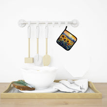 Load image into Gallery viewer, Sunflowers in Watercolor Pot Holders - Set of 2 Decorative Kitchen Helpers | Made in the USA