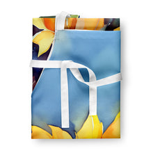 Load image into Gallery viewer, Sunflowers in Watercolor Apron – Artist-Designed Kitchen, BBQ &amp; Craft Apron