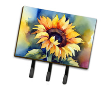 Load image into Gallery viewer, Sunflowers in Watercolor Leash or Key Holder